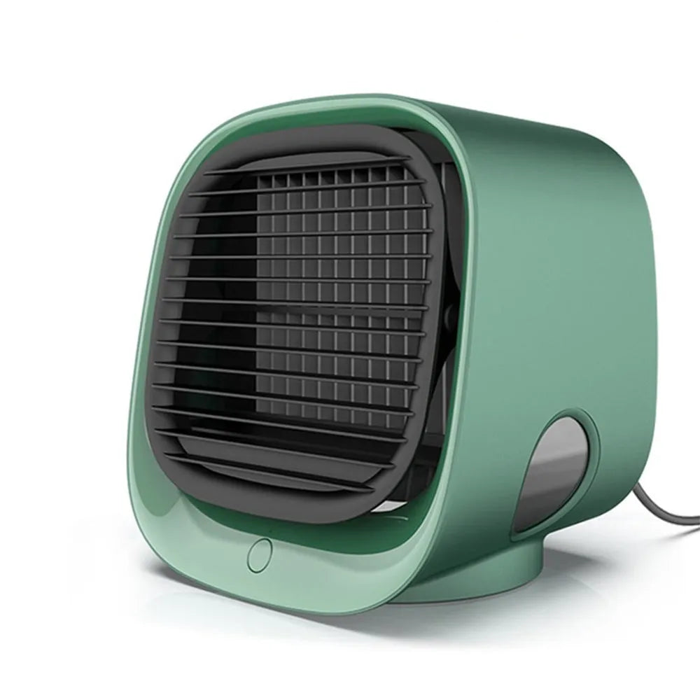 Vibe Geeks USB Mini Air Conditioner Air Cooling Fan for Home and Office