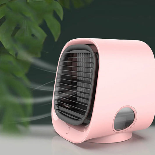 Vibe Geeks USB Mini Air Conditioner Air Cooling Fan for Home and Office